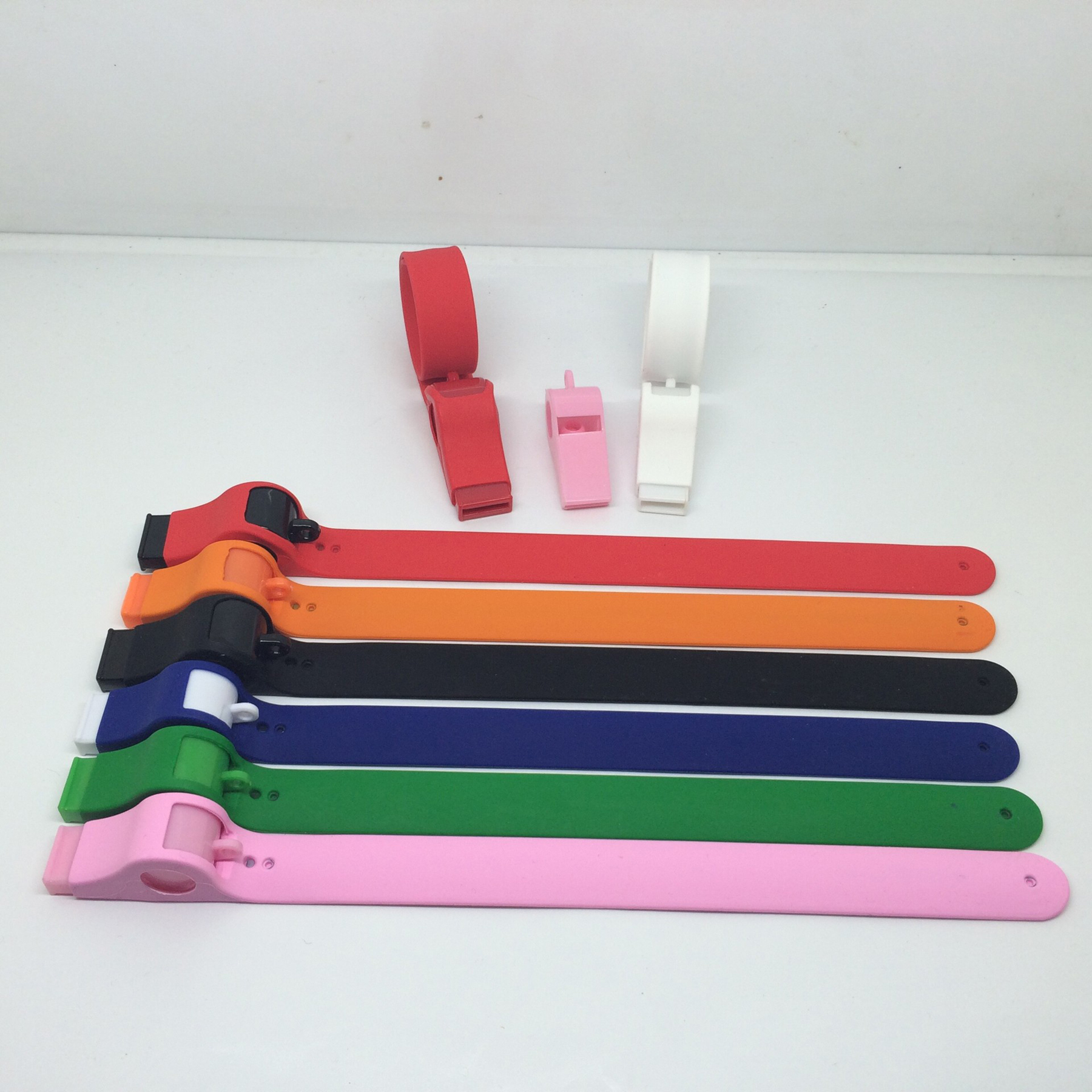 Silicone Wristband with Whistle 3