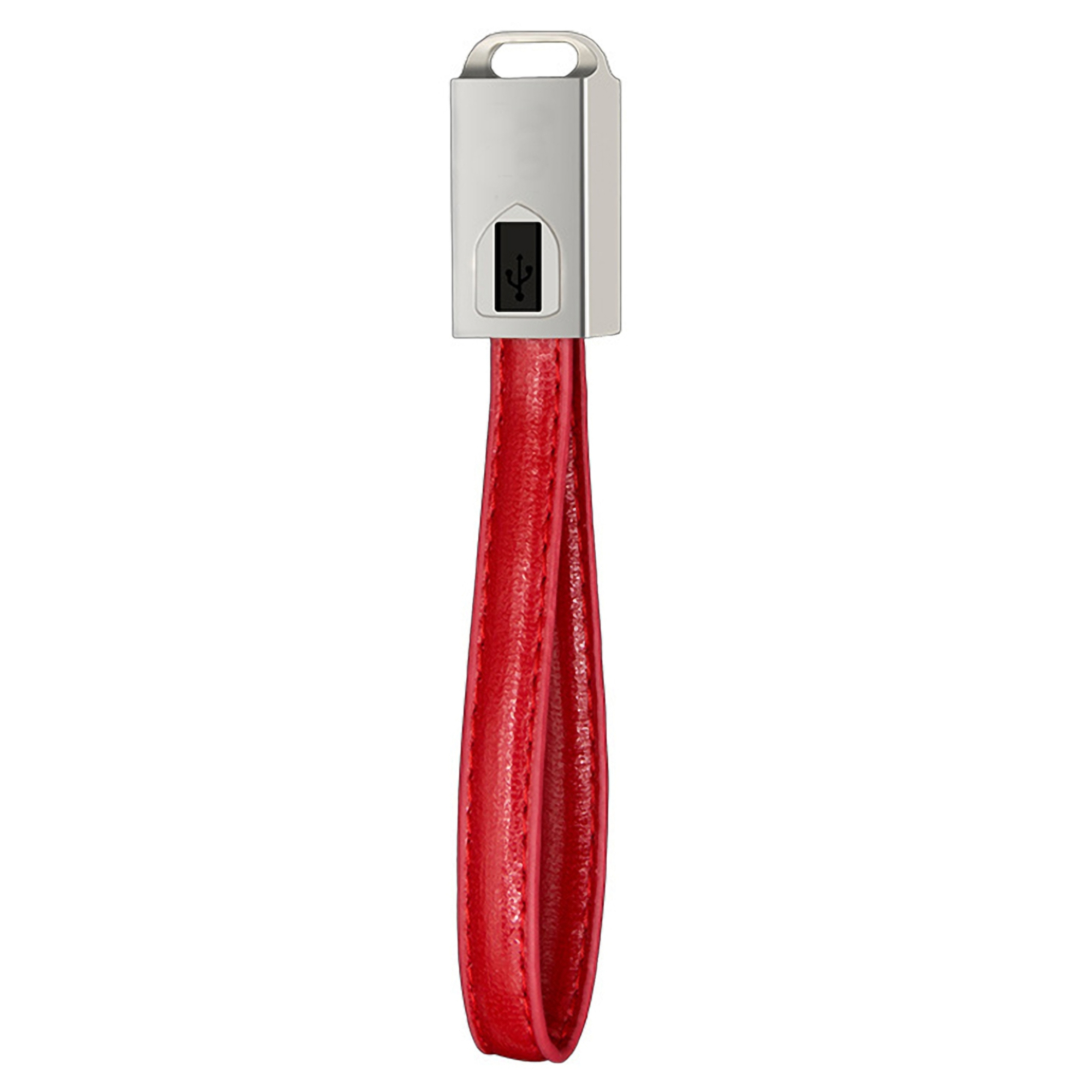 Charging Cable w/Leather Keychain 3