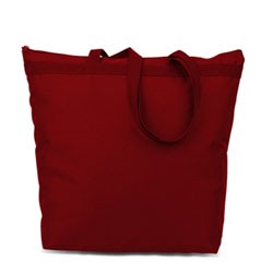 Large Zippered Tote Bag - Eco Friendly 15