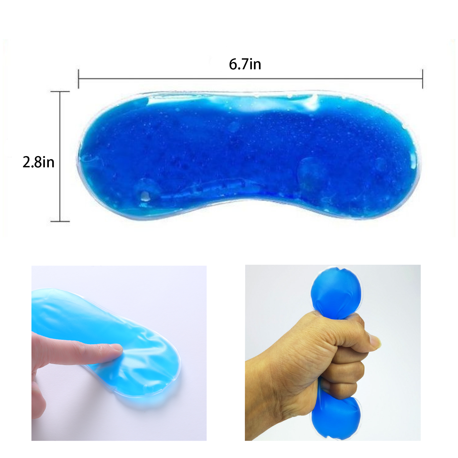 PVC Gel Pack For Sleep Mask 1