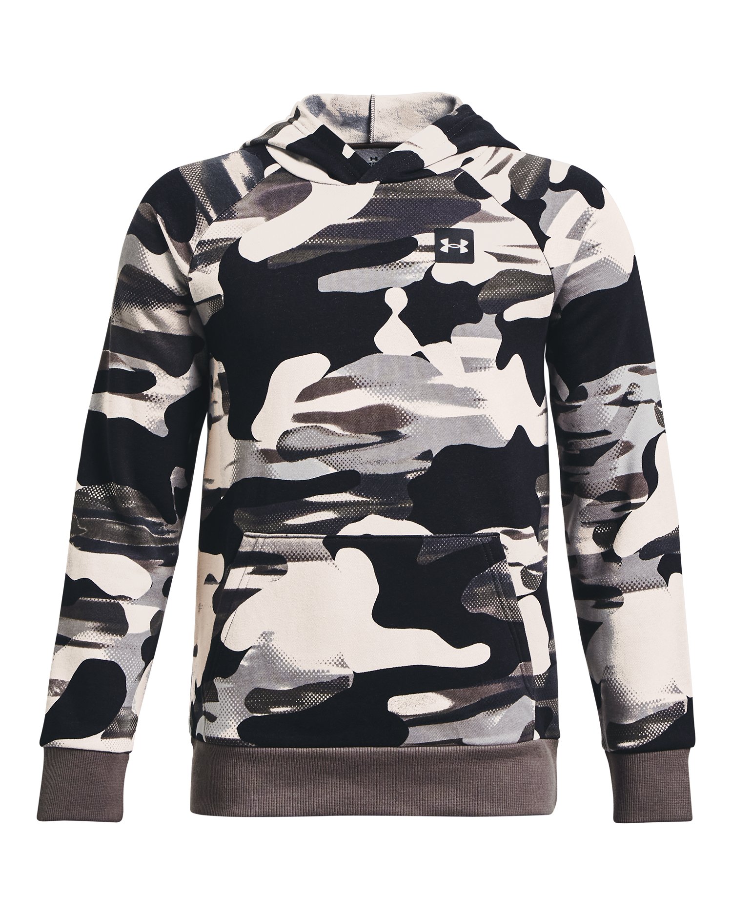 UA Rival Fleece Printed Boys' Hoodie, custom hoodie or sweatshirt with logo imprint 3
