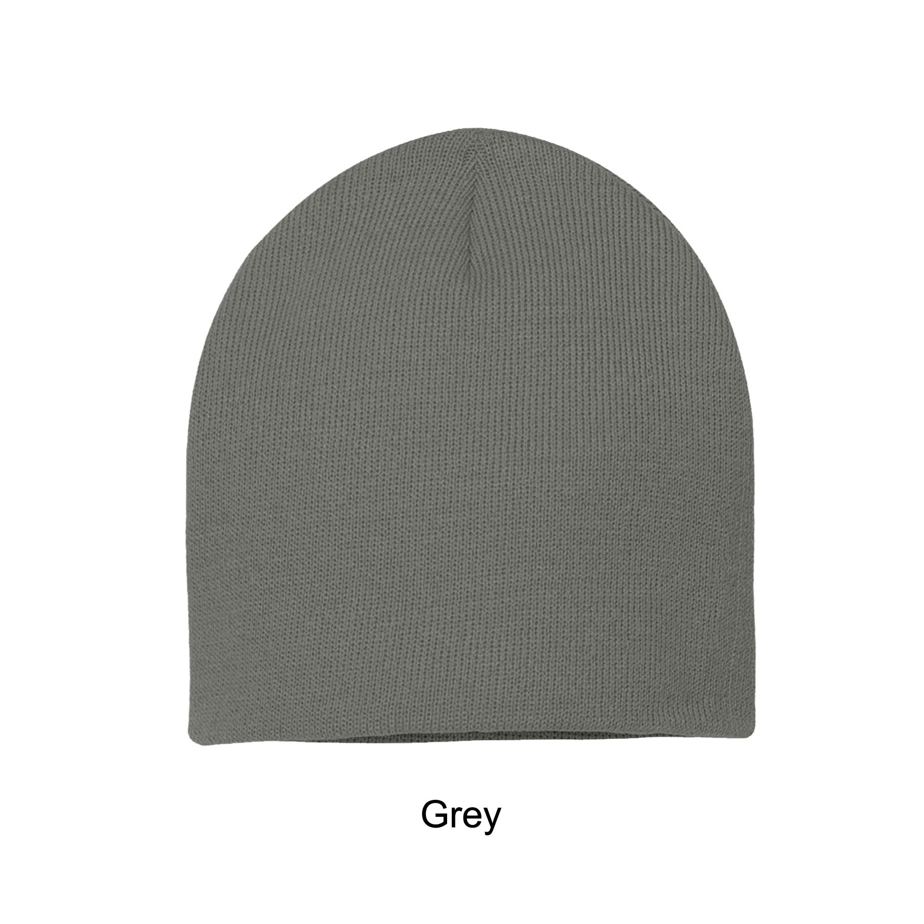 Free Shipping 8" Acrylic Knit Beanie 7