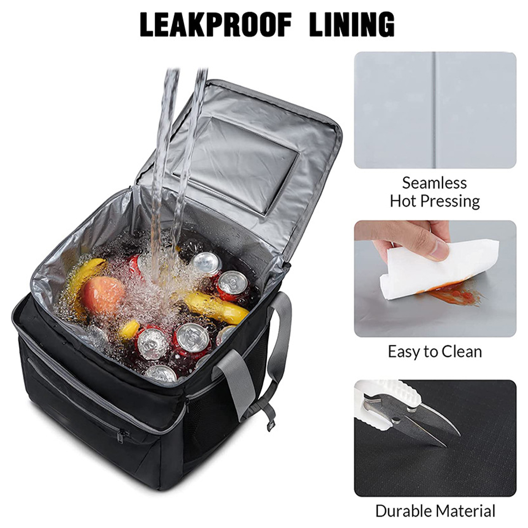 Oxford Waterproof beach picnic insulation bag 7