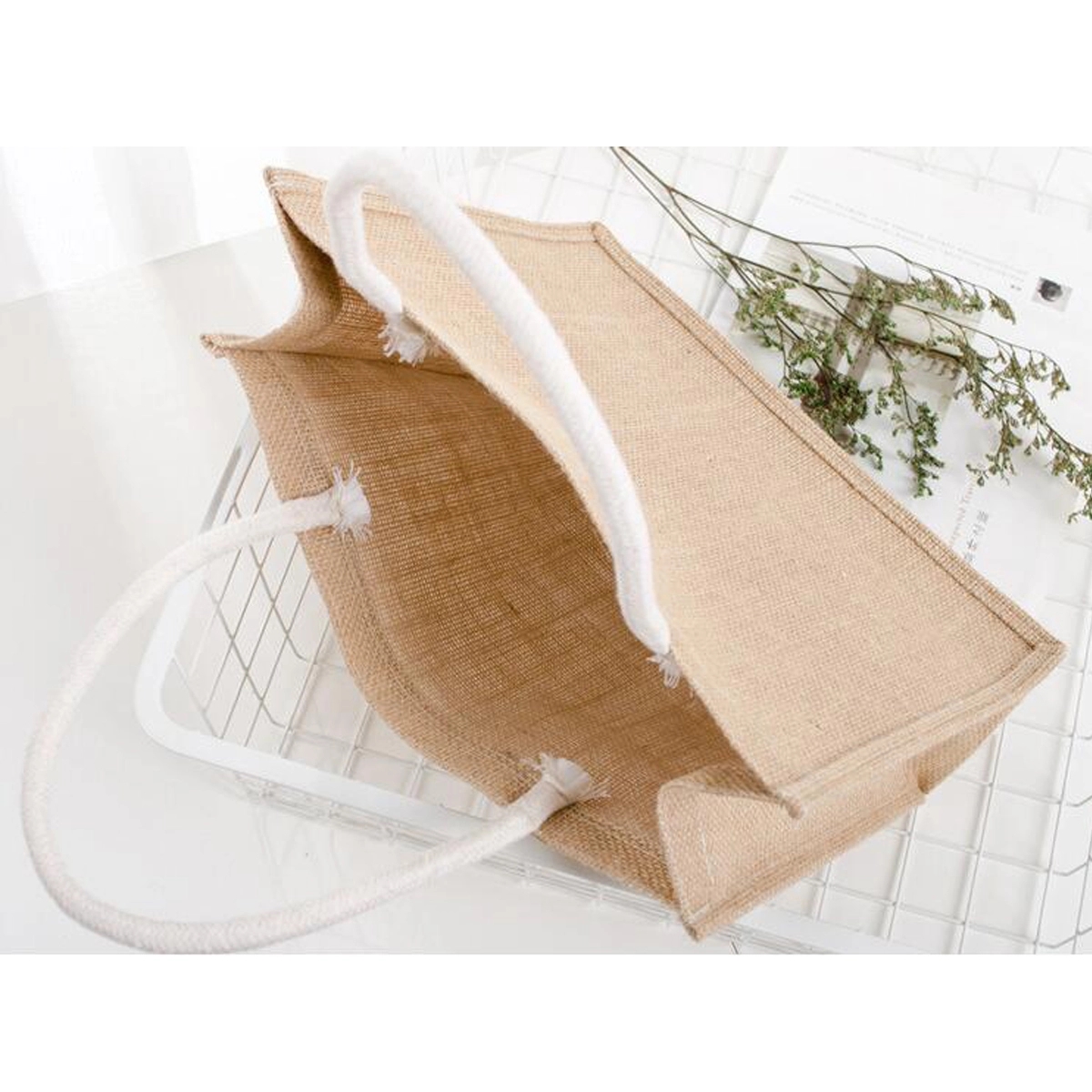 Reusable Jute Tote Bags 5
