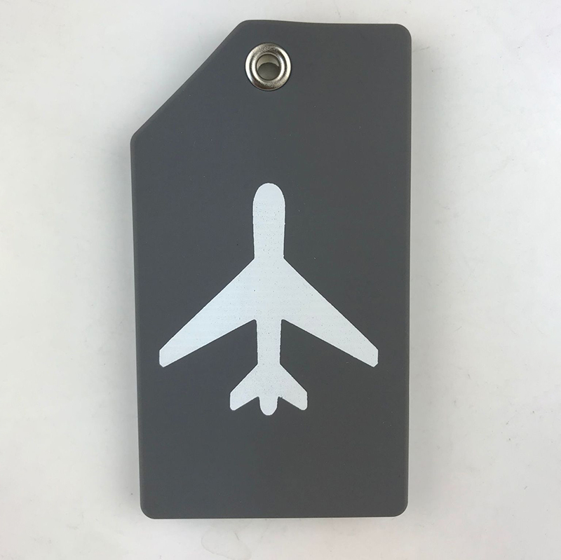Silicone Luggage Tag with Name ID Card 7