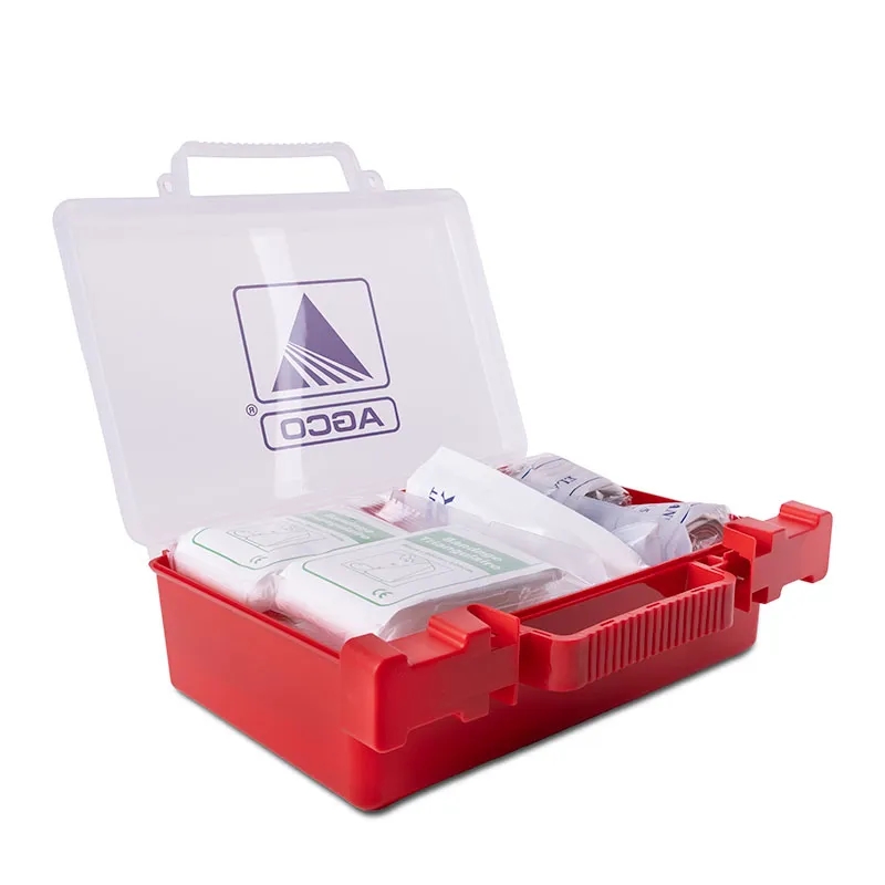 86pc OSHA Compliant First Aid Kit in Clear Hard Case 5