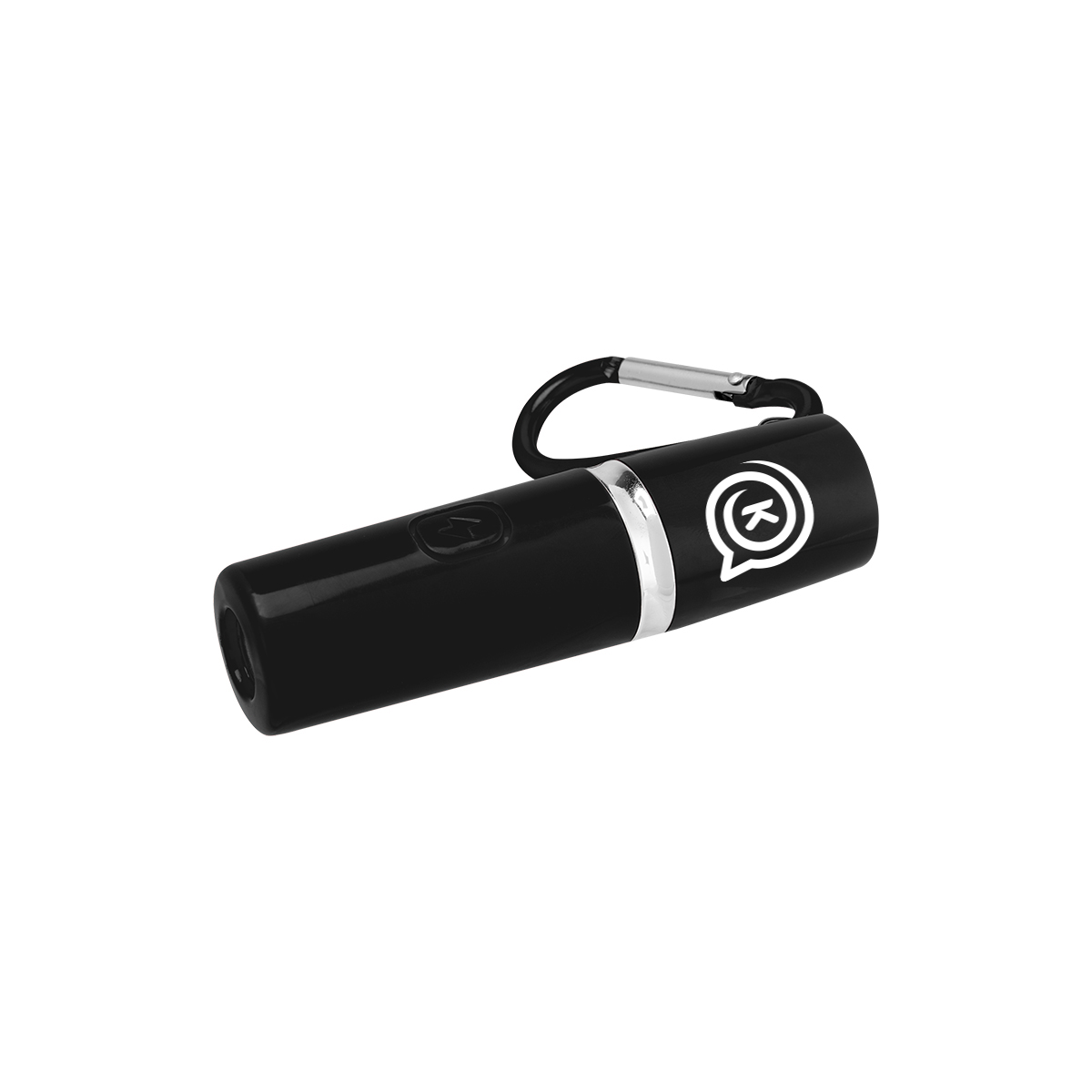 Rechargeable Portable Alarm And Flashlight With Carabiner Attachment 10