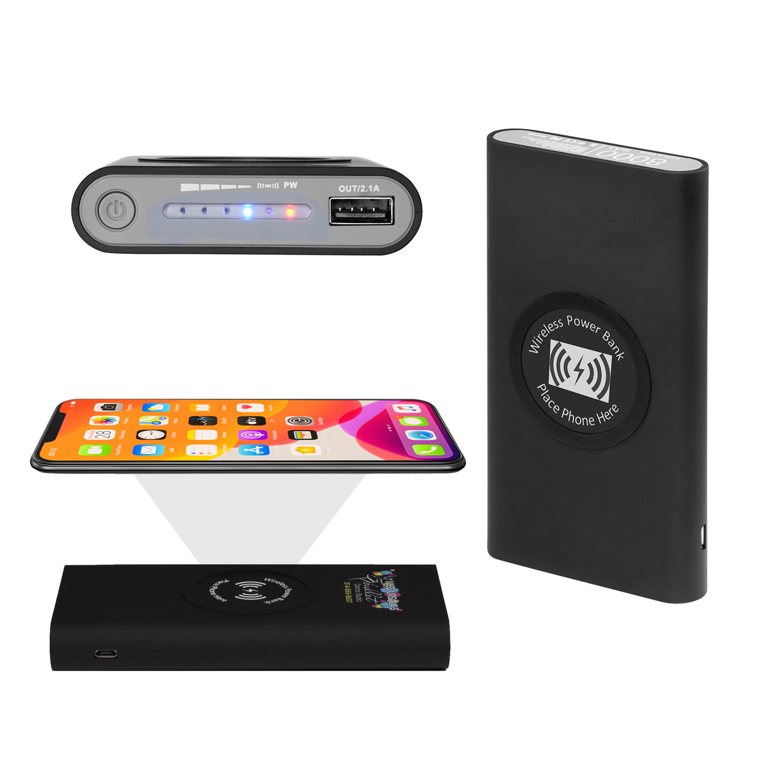 Wireless Power Bank 8000 2