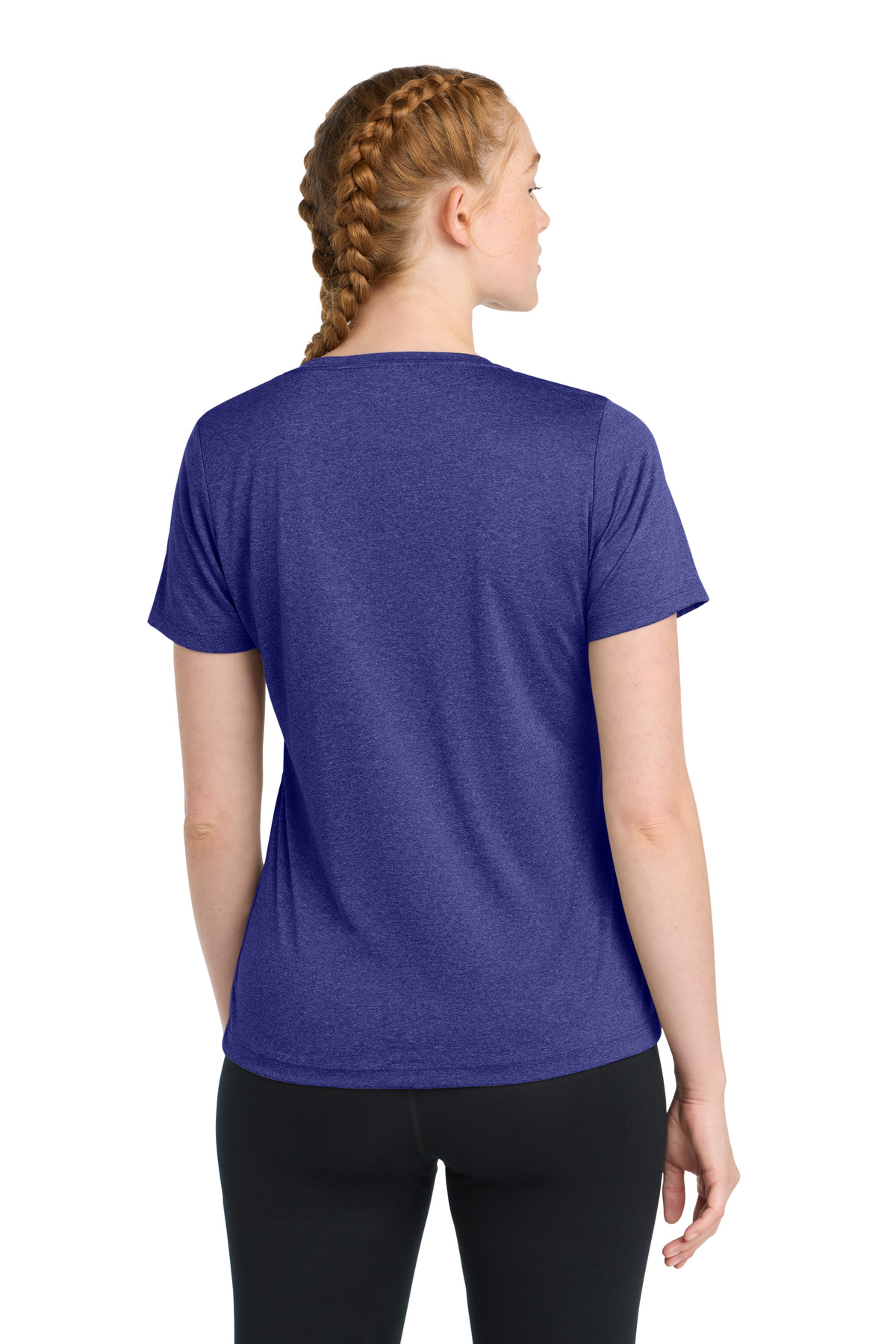 Sport-Tek Women's Heather Contender Scoop Neck Tee. LST360 46