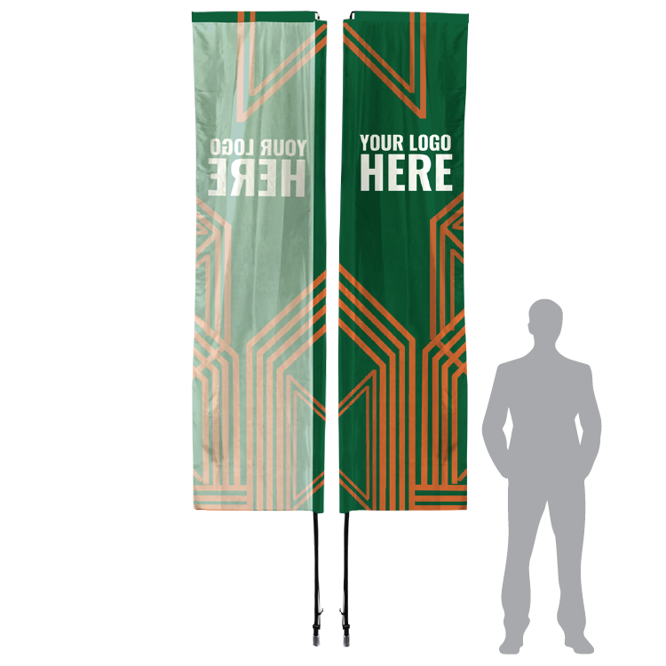 SPECIAL SALE Printed Banner Flag w/ Heavy Duty Pole 7' / 10' / 13'