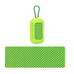 Towel With Silicone Storage Bag 2