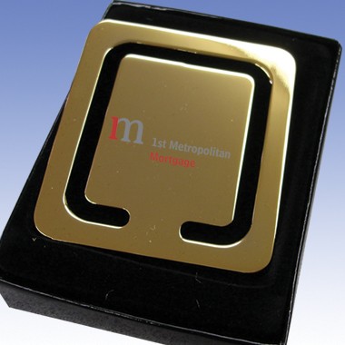 BRASS SQUARE BOOKMARKER 1