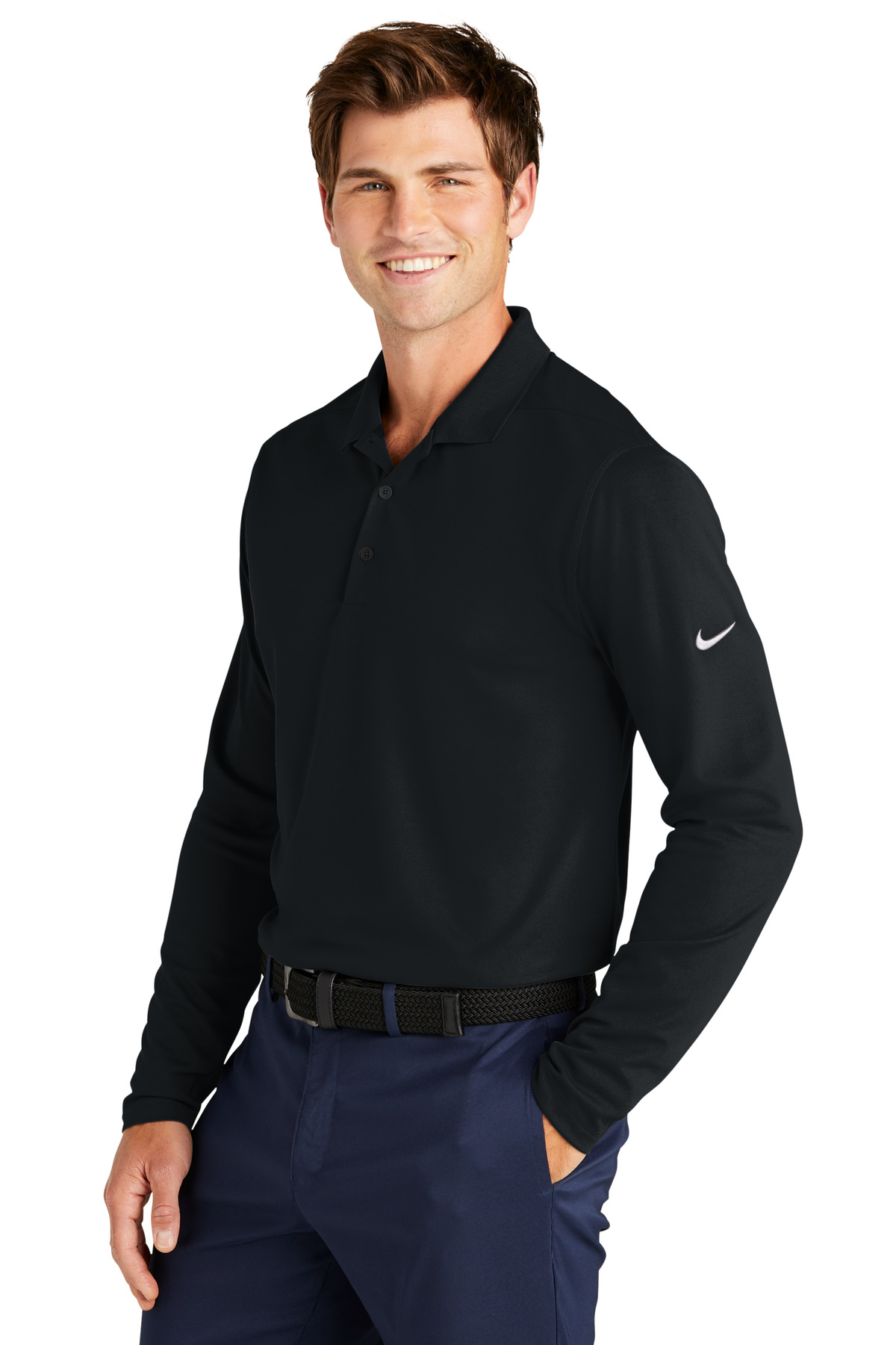 Nike Dri-FIT Micro Pique 2.0 Long Sleeve Polo NKDC2104 12