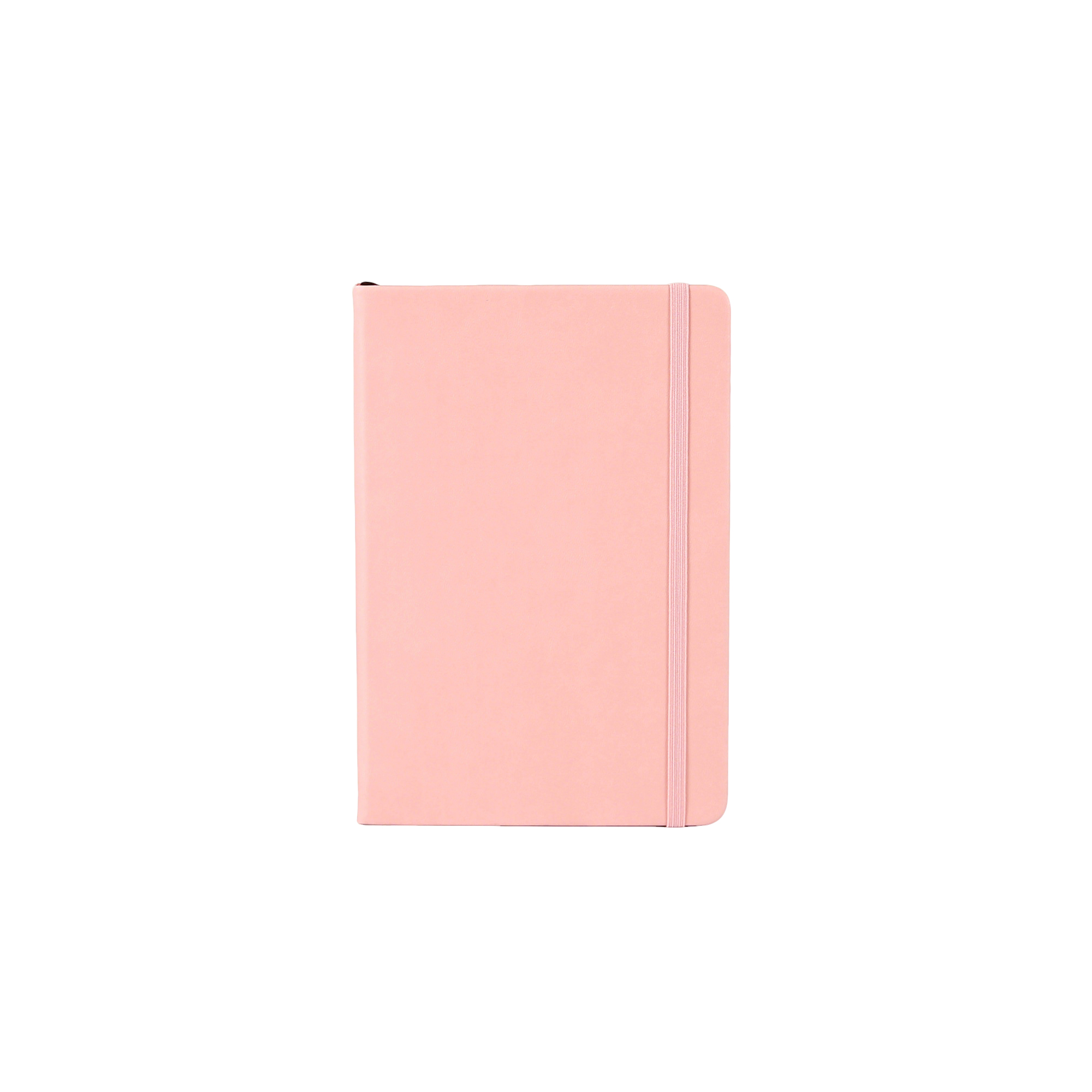 A6 Soft Feel Hardcover Journal With Elastic Band And Ribbon 5