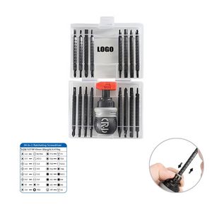34-in-1 Multifunction Ratcheting Screwdriver Set With Ergonomic Grip 10