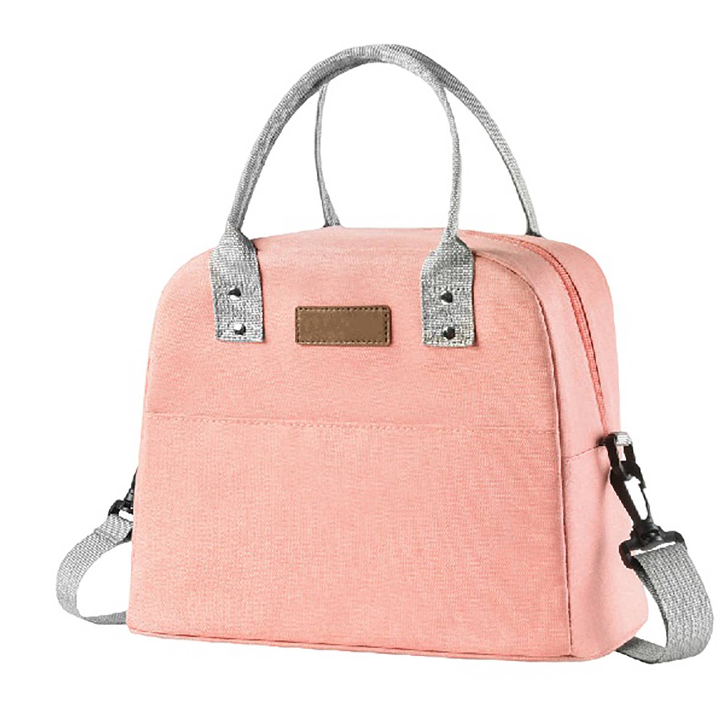 Oxford Insulated Lunch Crossbody Tote Bag 4