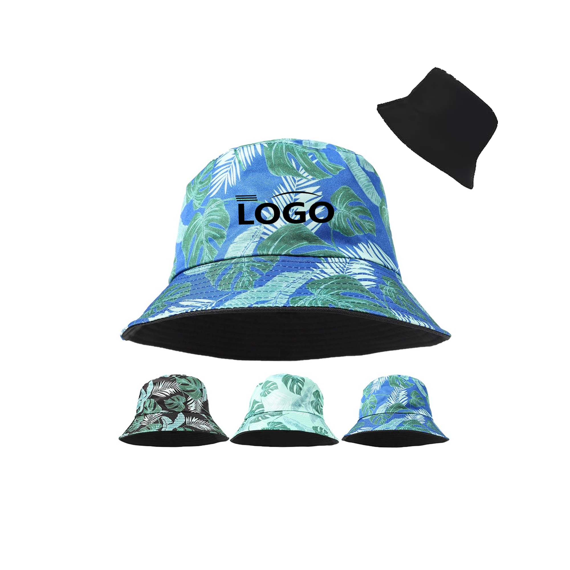 Double-Side-Wear Fisherman Hat Hawaiian style 2