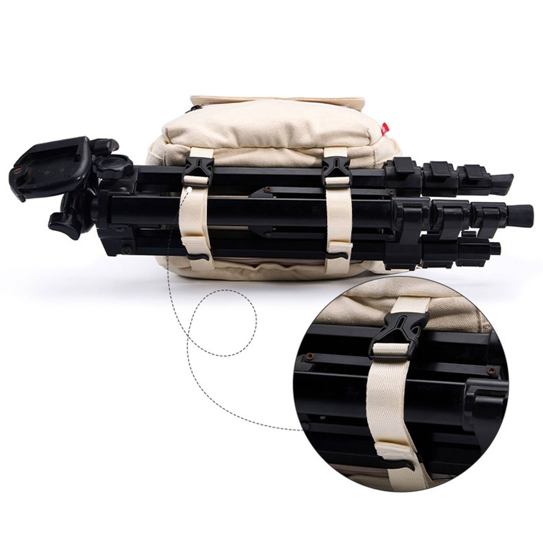 Waterproof canvas camera chest bag 3