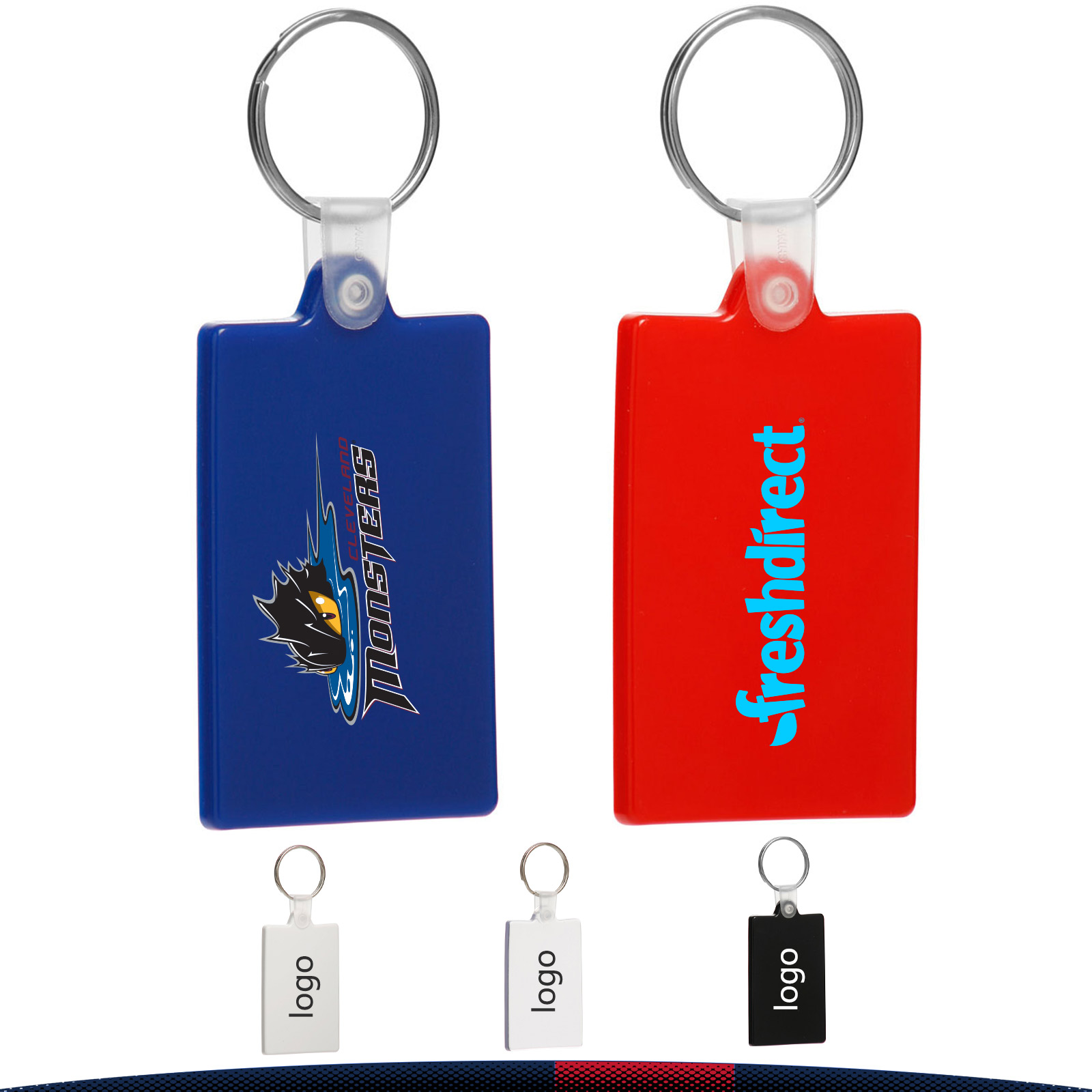 Glarte Rectangle Soft Keychain 6