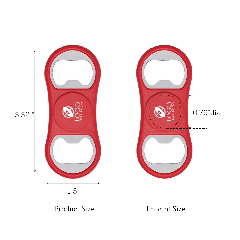 Custom Fun Bottle Opener Fidget Spinner, custom kitchen gadget with logo imprint 4