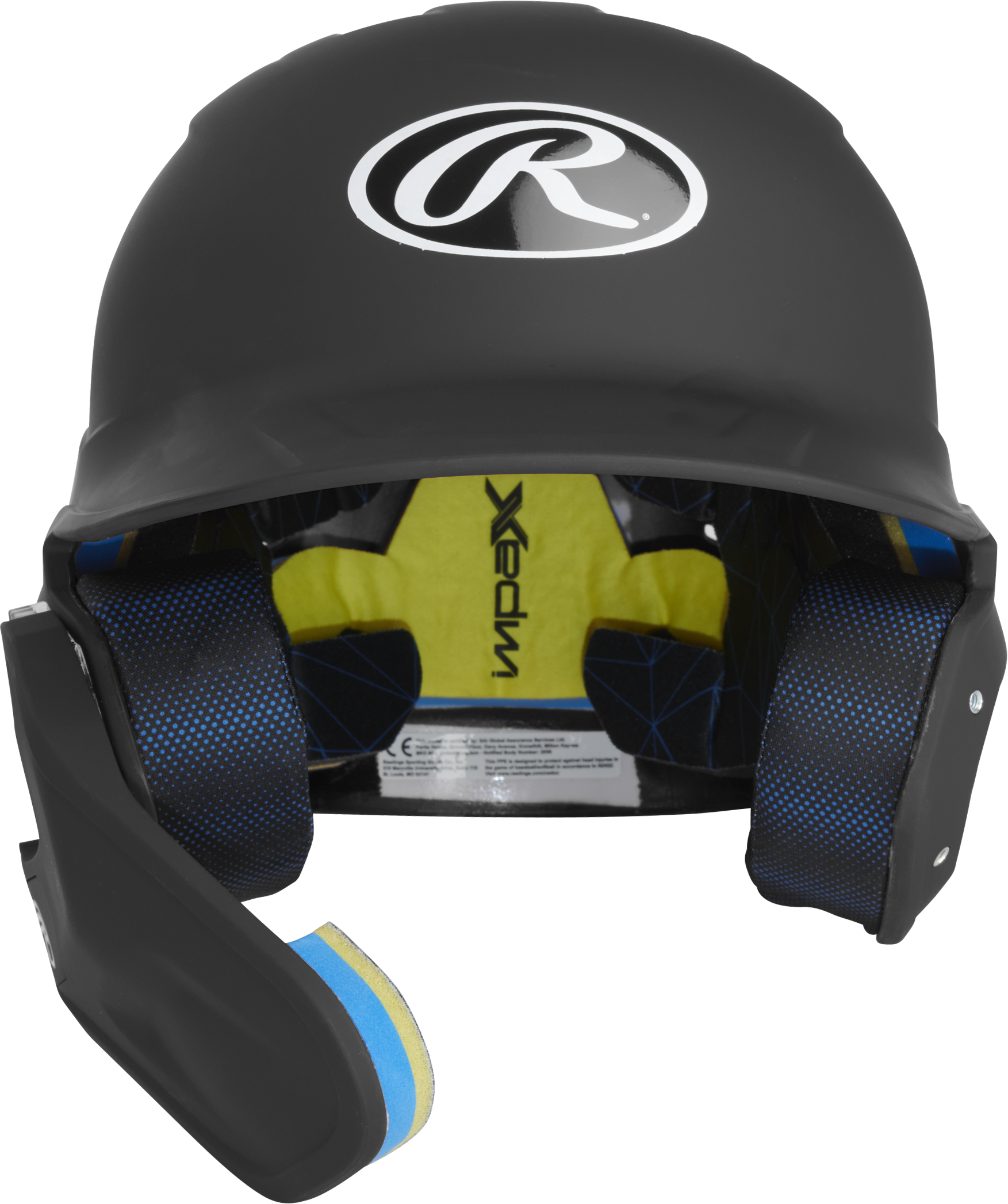 Rawlings Mach 1-Tone Matte Baseball Batting Helmet | Junior 2