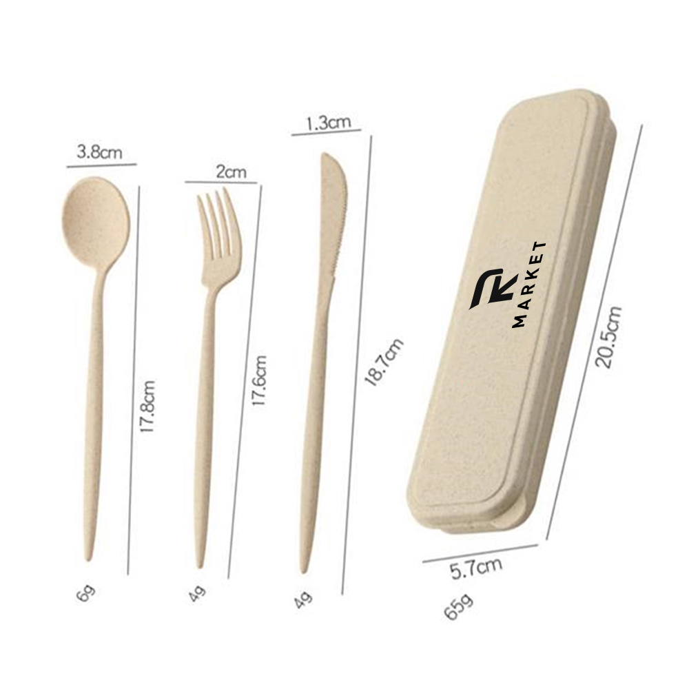 Travel Utensil Set with Case 2