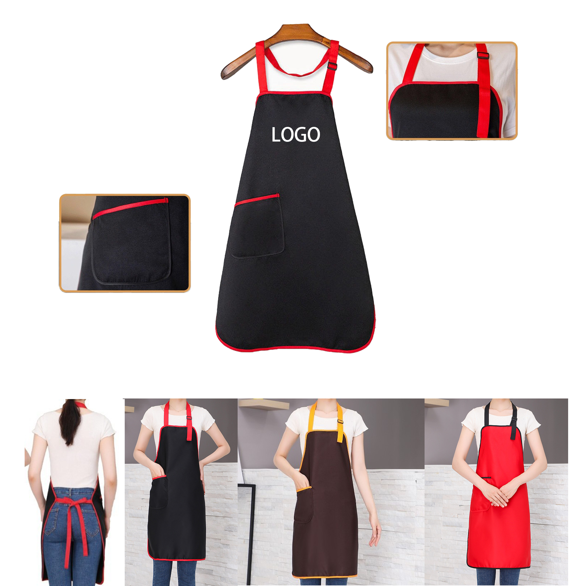BBQ Restaurant Personalized Bib 2