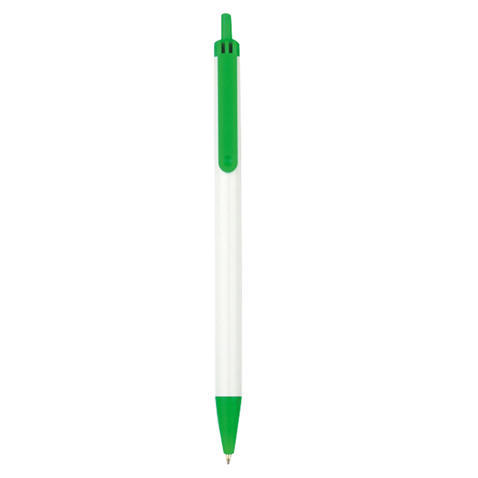 Classic Plastic Ballpoint Pen w/Clip 4