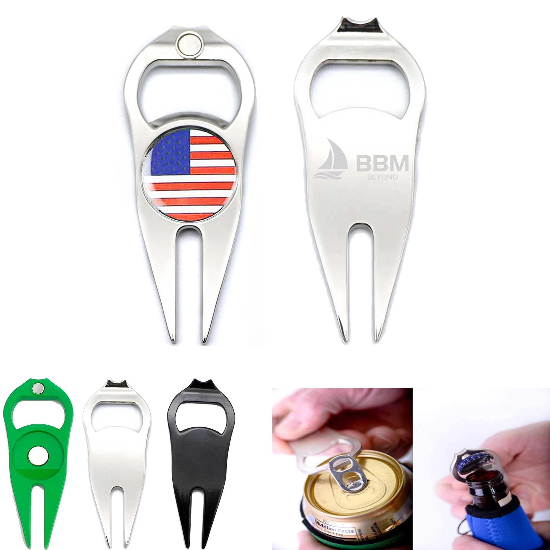 Golf Divot Fixer w/ Bottle Opener 3