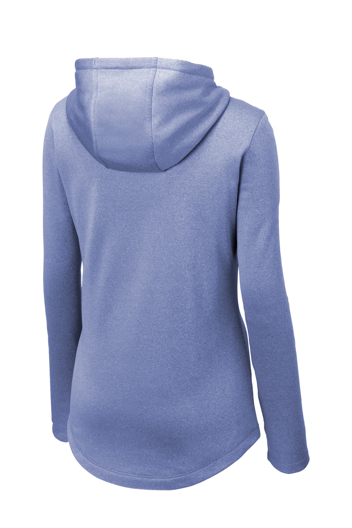 Sport-Tek Women's PosiCharge Sport-Wick Heather Fleece Hooded Pullover. LST264 11