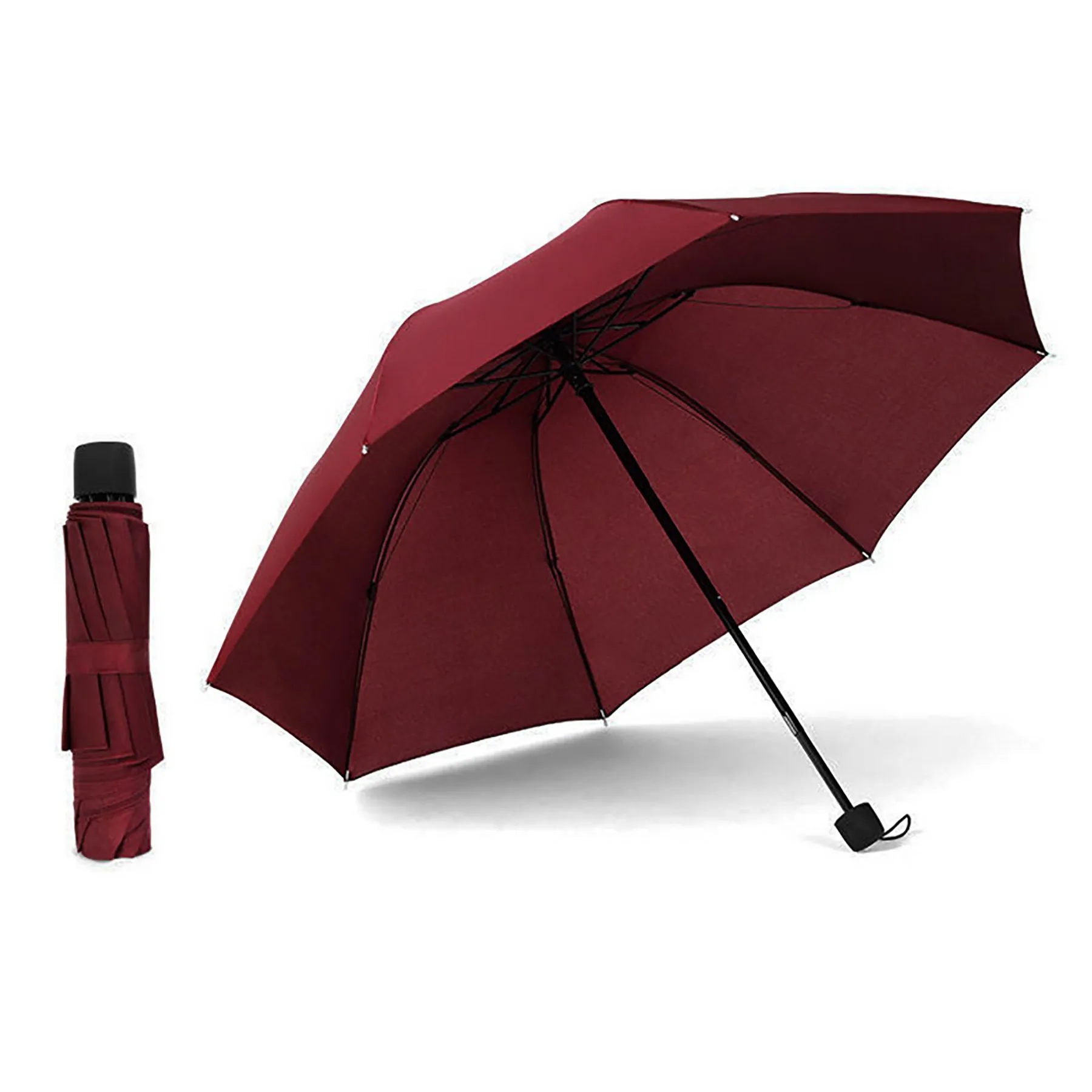 8 Ribs Folding Umbrella 5