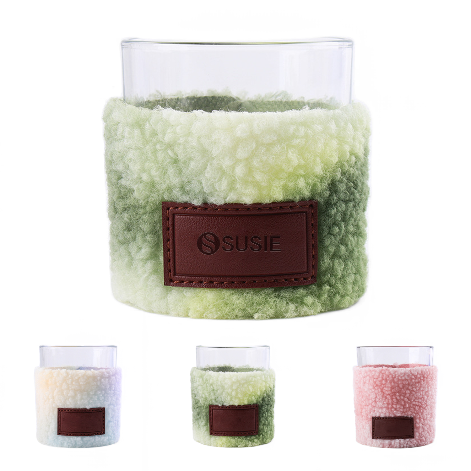 Reusable Fleece Hot Tea Coffee Mug Cozy Sleeve 1
