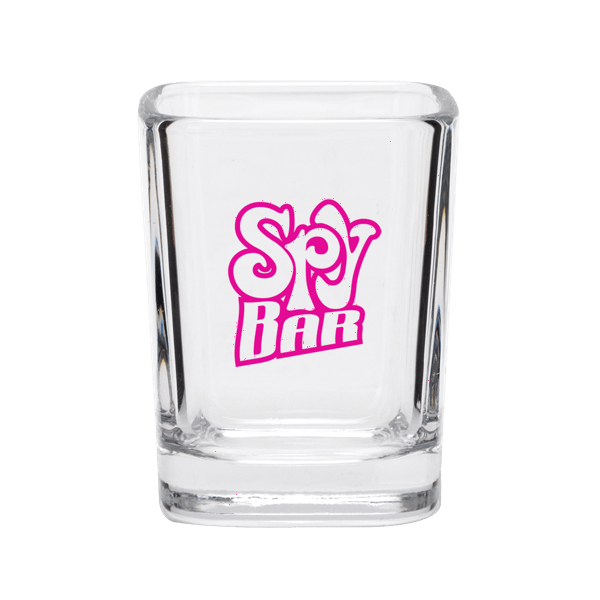 Drink Up 2 oz Square Shot Glass 16