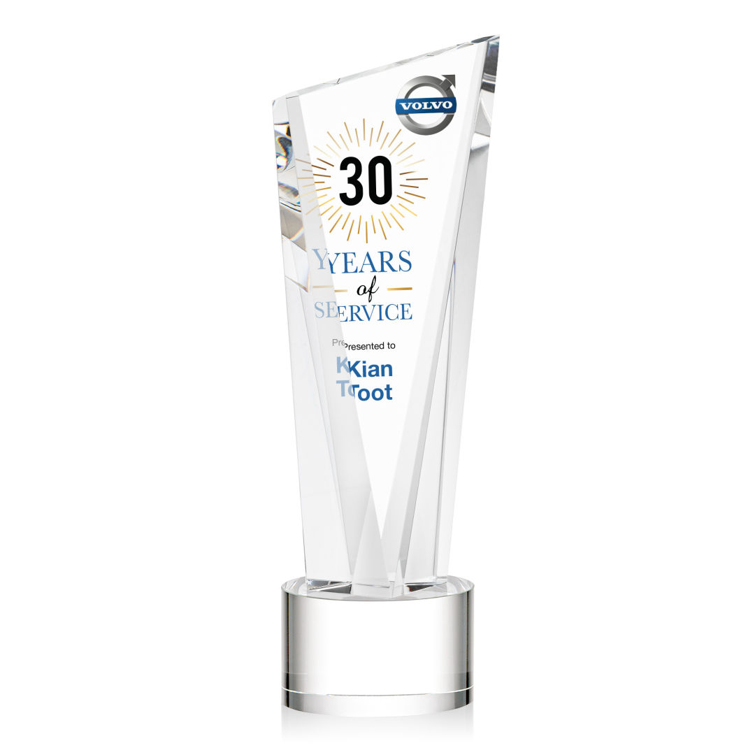 Plymouth VividPrint™ Award on Marvel Base - Clear 13