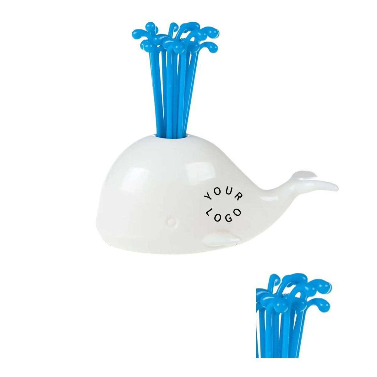 ABS Dessert Forks in Whale Organizer 3
