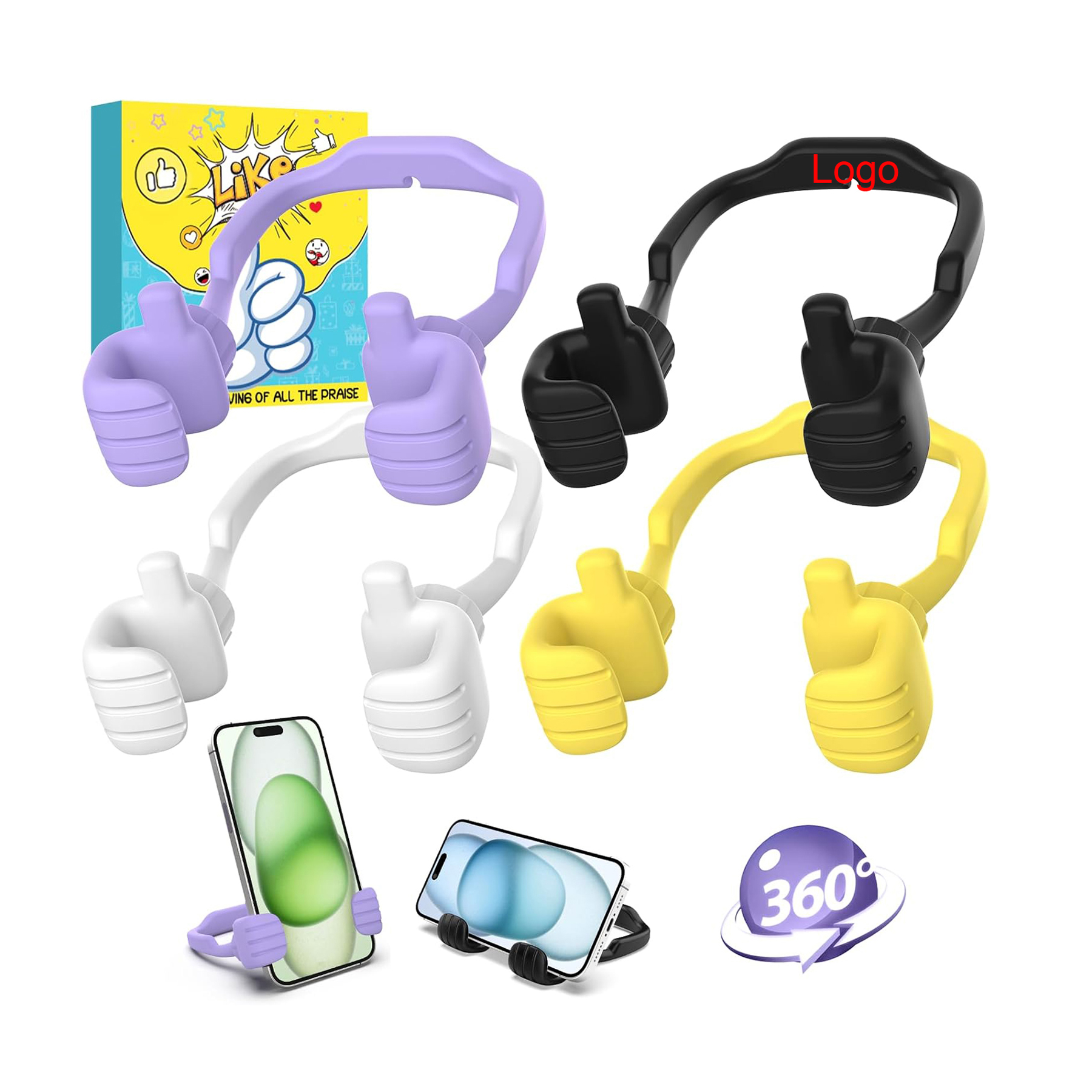 Hands-Free Adjustable Phone Holder 2