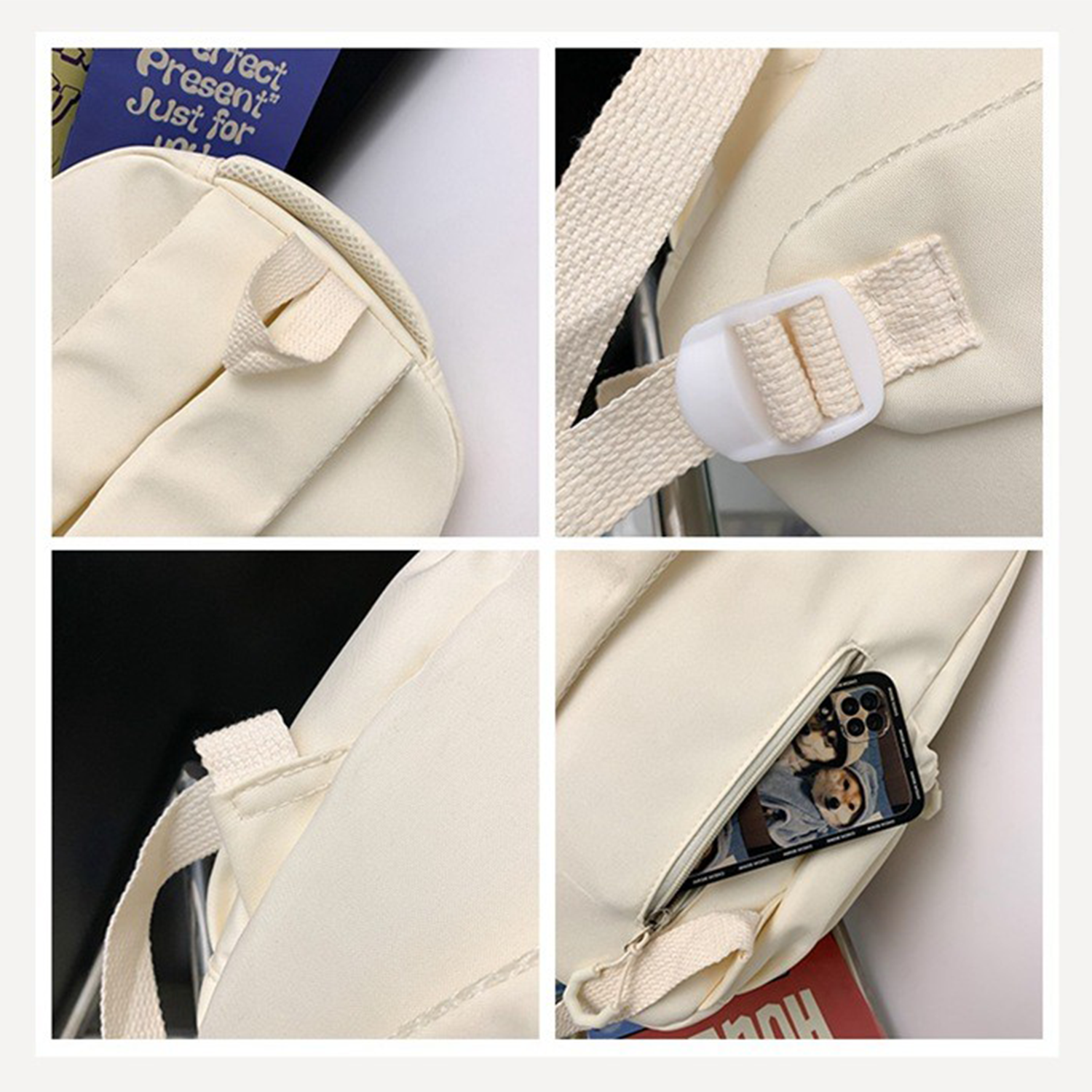 Cute Rabbit Academy Style Schoolbag Backpack 10
