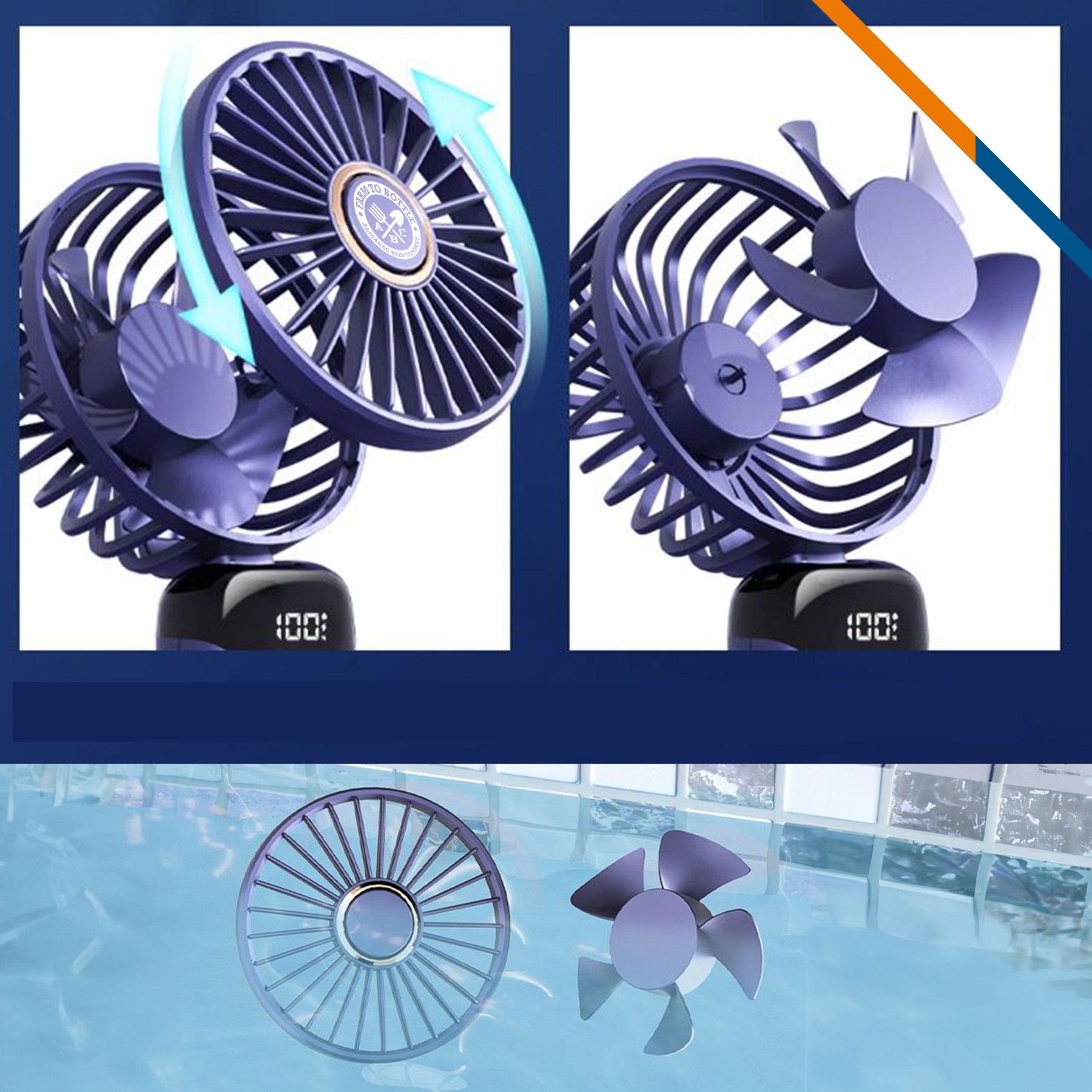 Crystal Handheld Fan 7