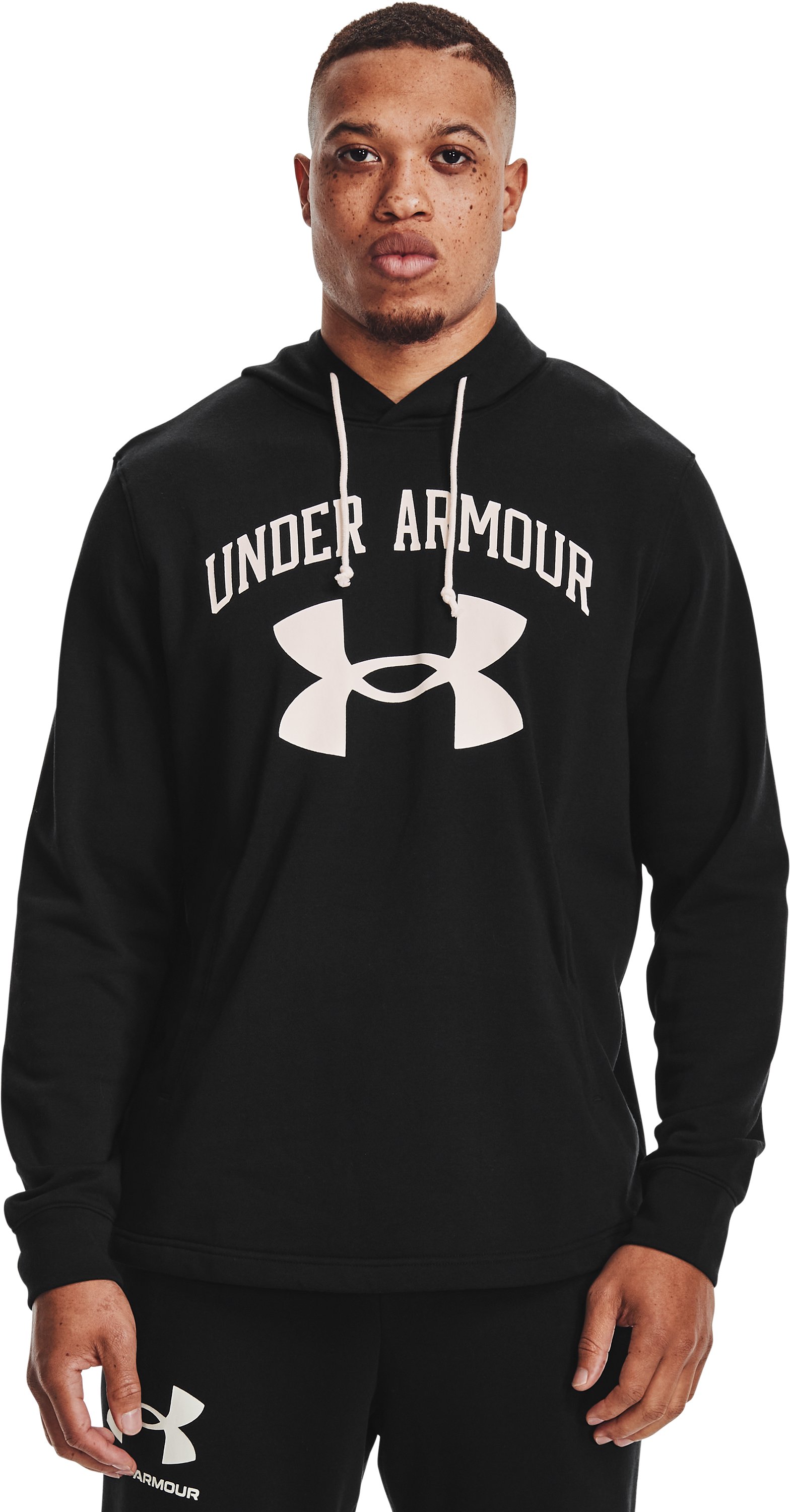 UA Rival Terry Big Logo Men's Hoodie 9