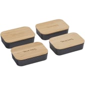 Bamboo Fiber Lunch Box with Cutting Board Lid 185