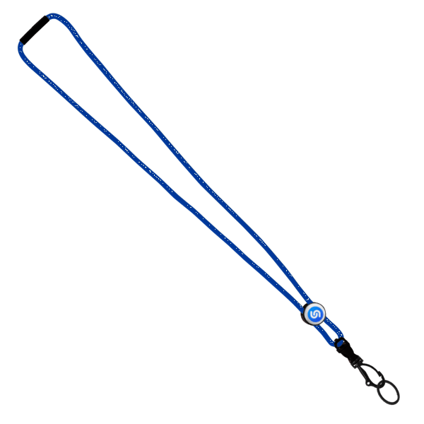 3/16" Nylon Cord Lanyard with Snap-Buckle Release, Standard O-Ring & Slider 97
