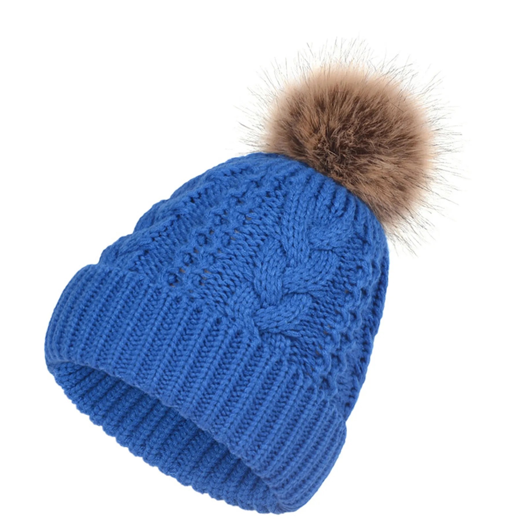 Cozy Double-Layer Thick Knit Beanie 2