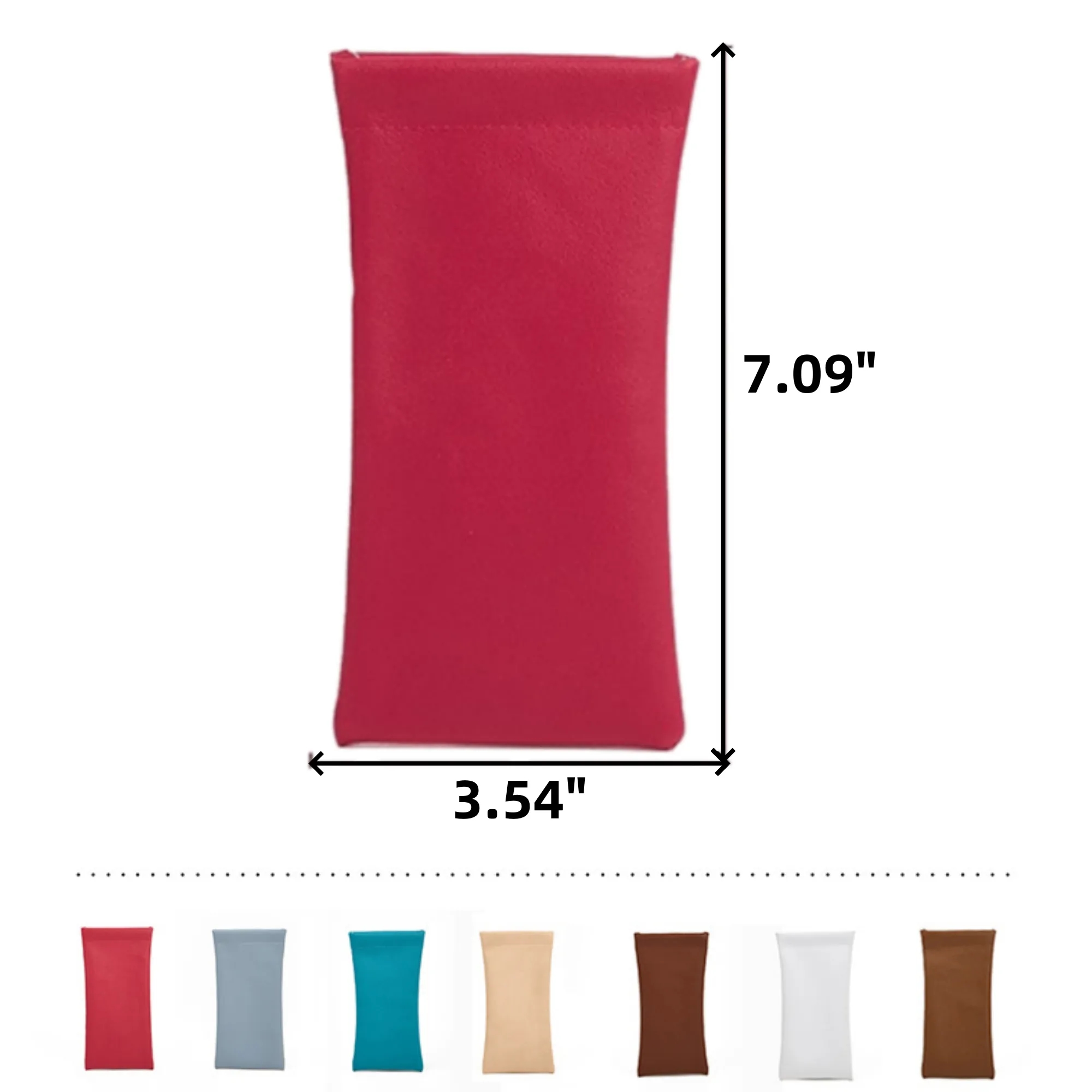 Auto Opening/Closing Solid Color Storage Pouch 8