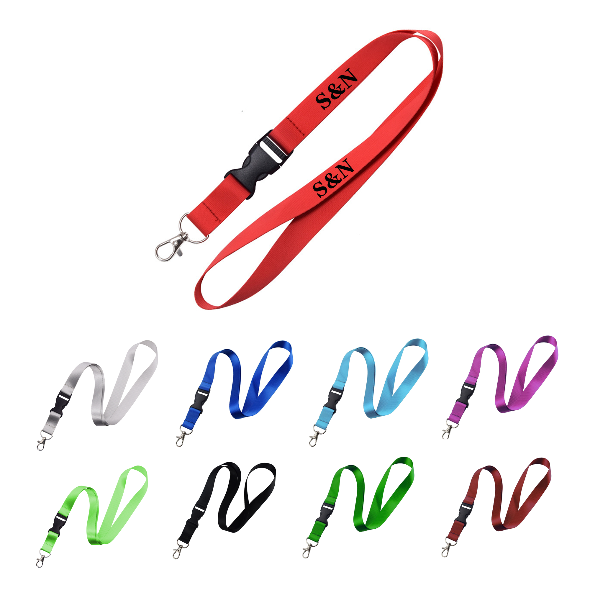 Removable Lock Hook Lanyard 1