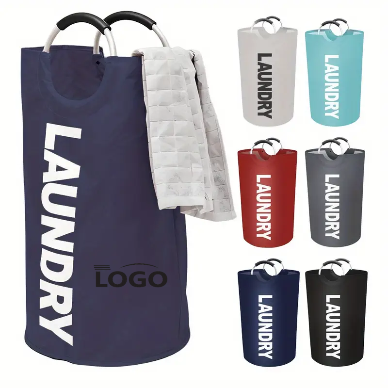 Stand Up Foldable Storage Basket With Handle 2