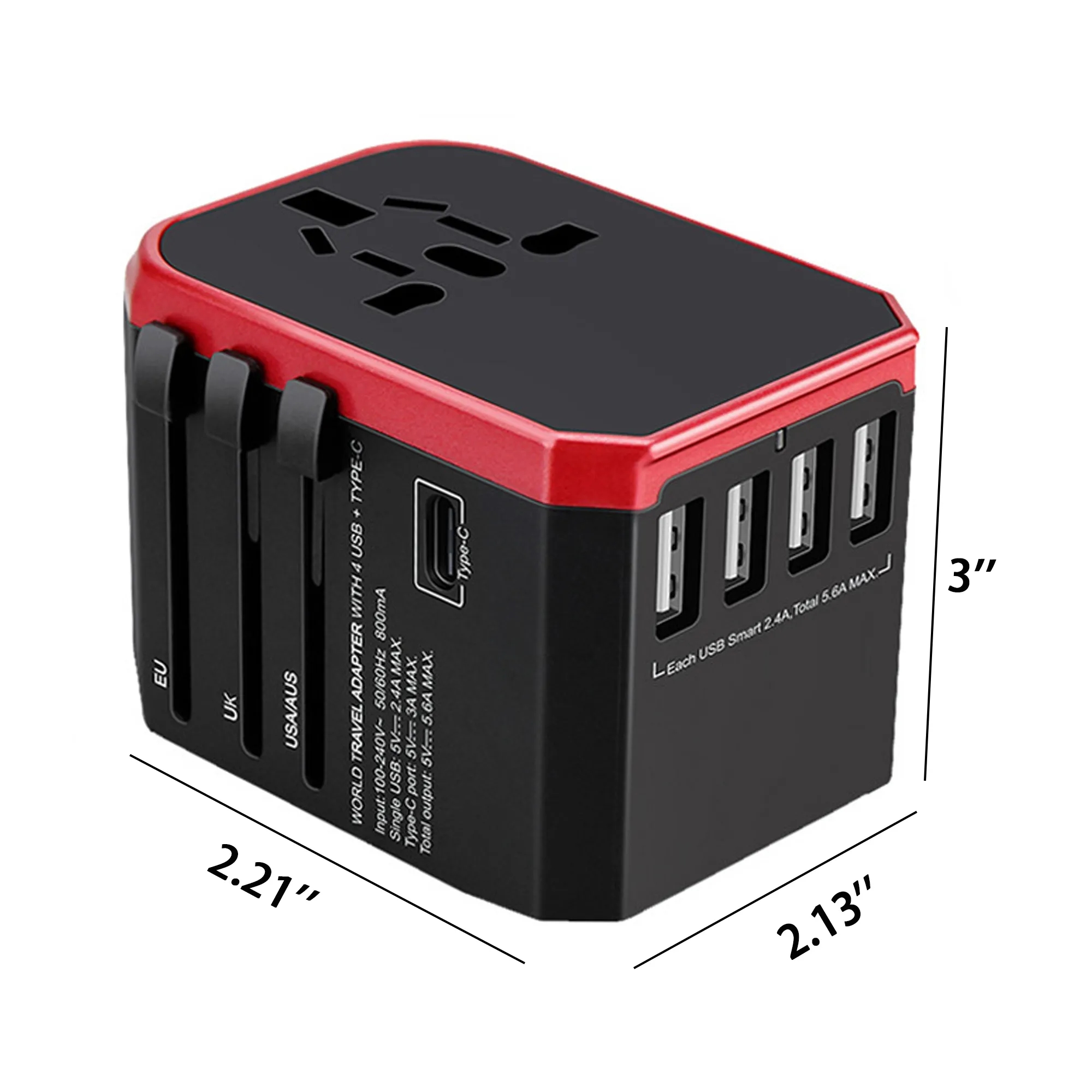 Universal Multi-Function Travel Adapter MOQ100 6