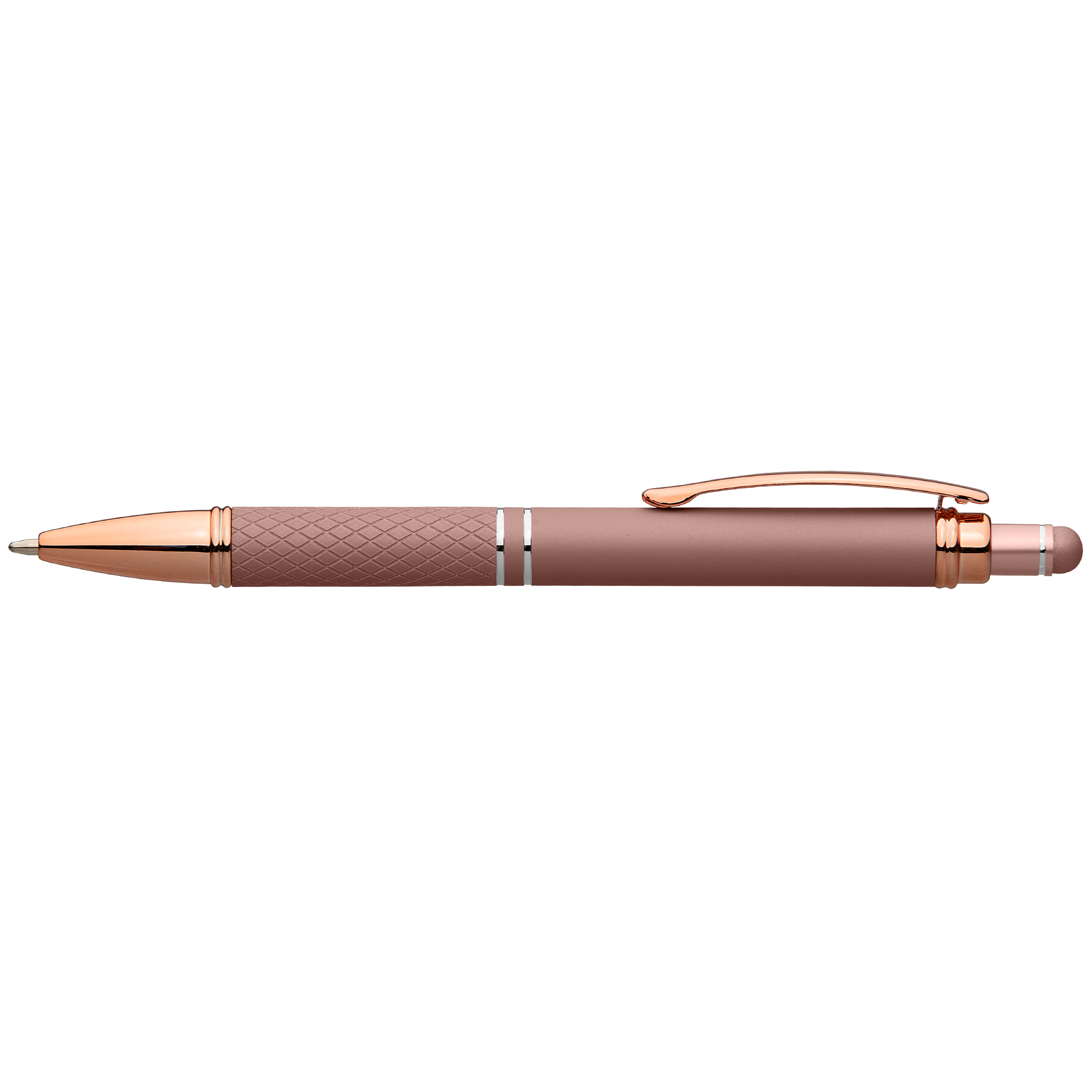 Phoenix Softy Rose Gold Metallic Pen w/ Stylus 11