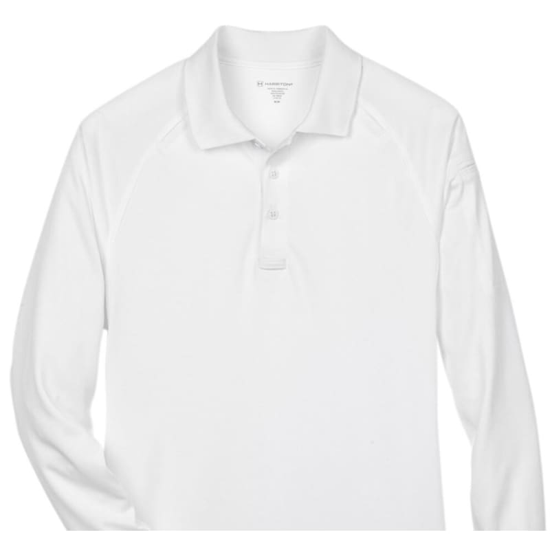 Harriton Men's Advantage Snag Protection Plus Long-Sleeve Tactical Polo 40