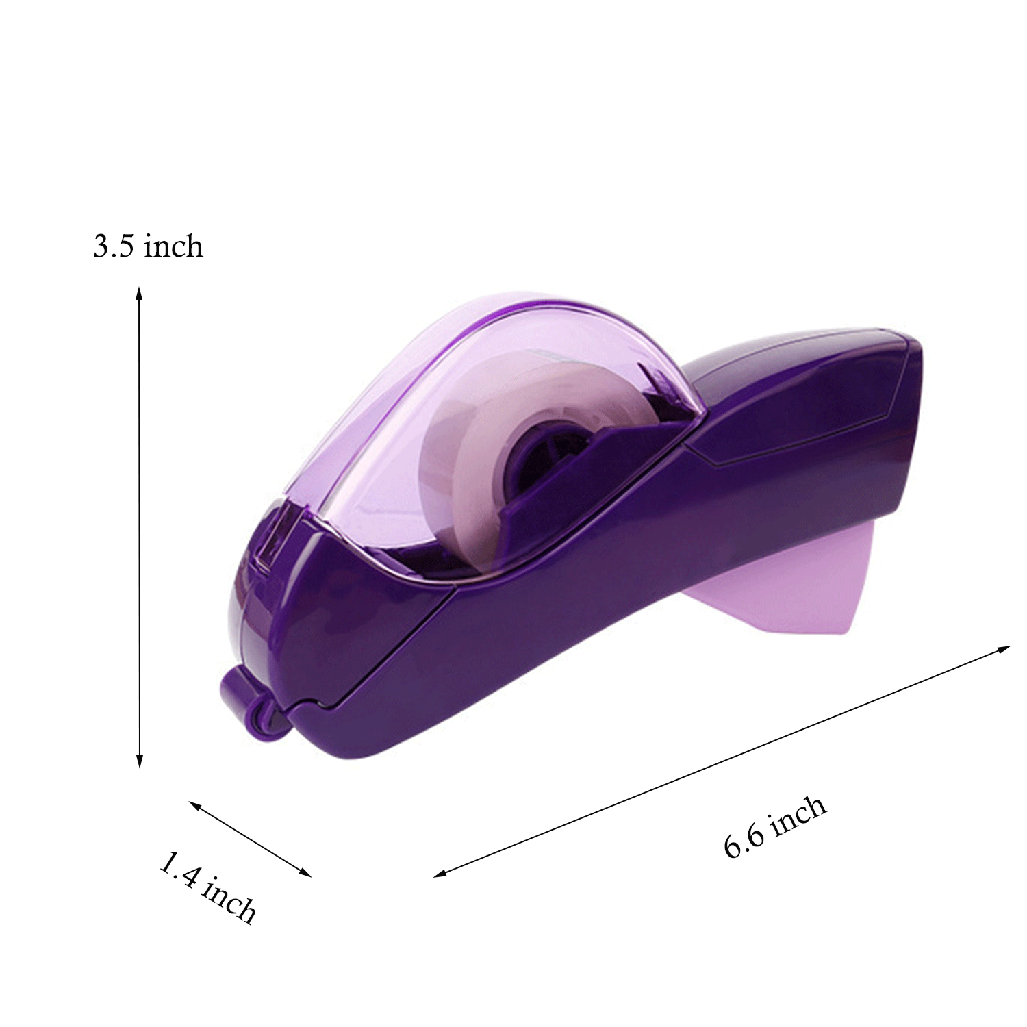 mini multi-colored stationery Tape cutter hand Dispenser 10