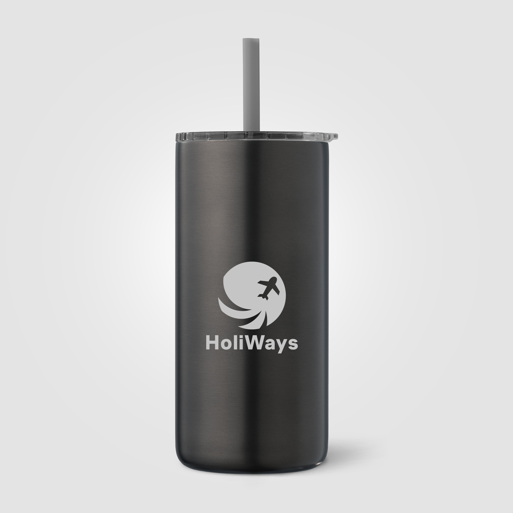 Borealis Stainless Steel Straw Tumbler - 16 oz. 12